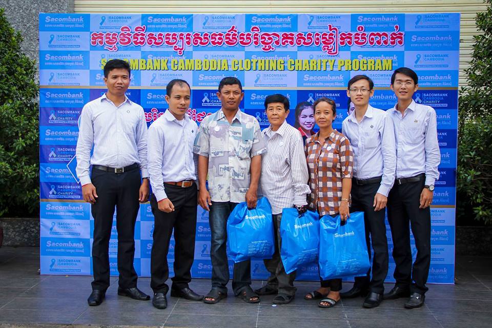 Sacombank Charity Program Give what you have, take what you need