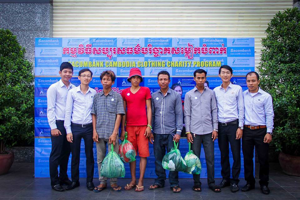 Sacombank Charity Program Give what you have, take what you need