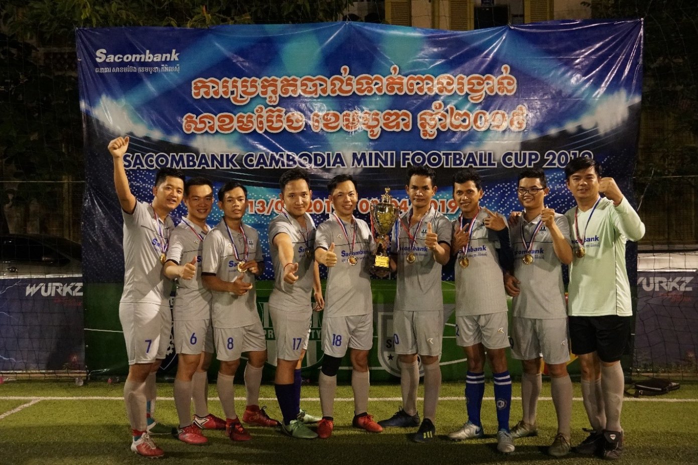 Silver Medals for Peace team