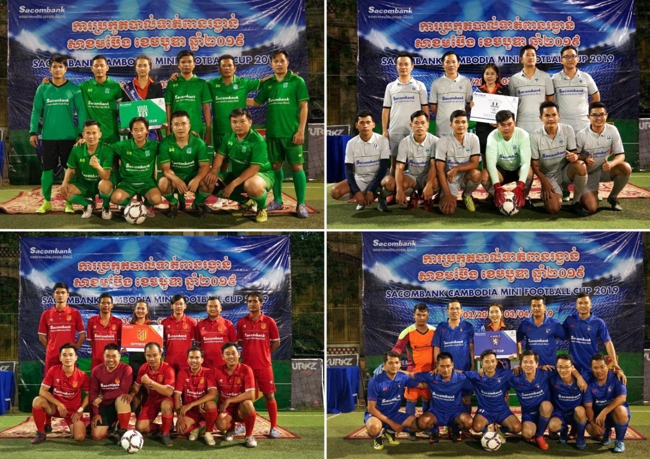 The Opening Ceremony of Sacombank Mini Football 